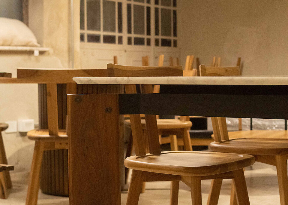 dining table, table, furniture, interior, room, chair, furnishing, house, home, wood, decor, dining