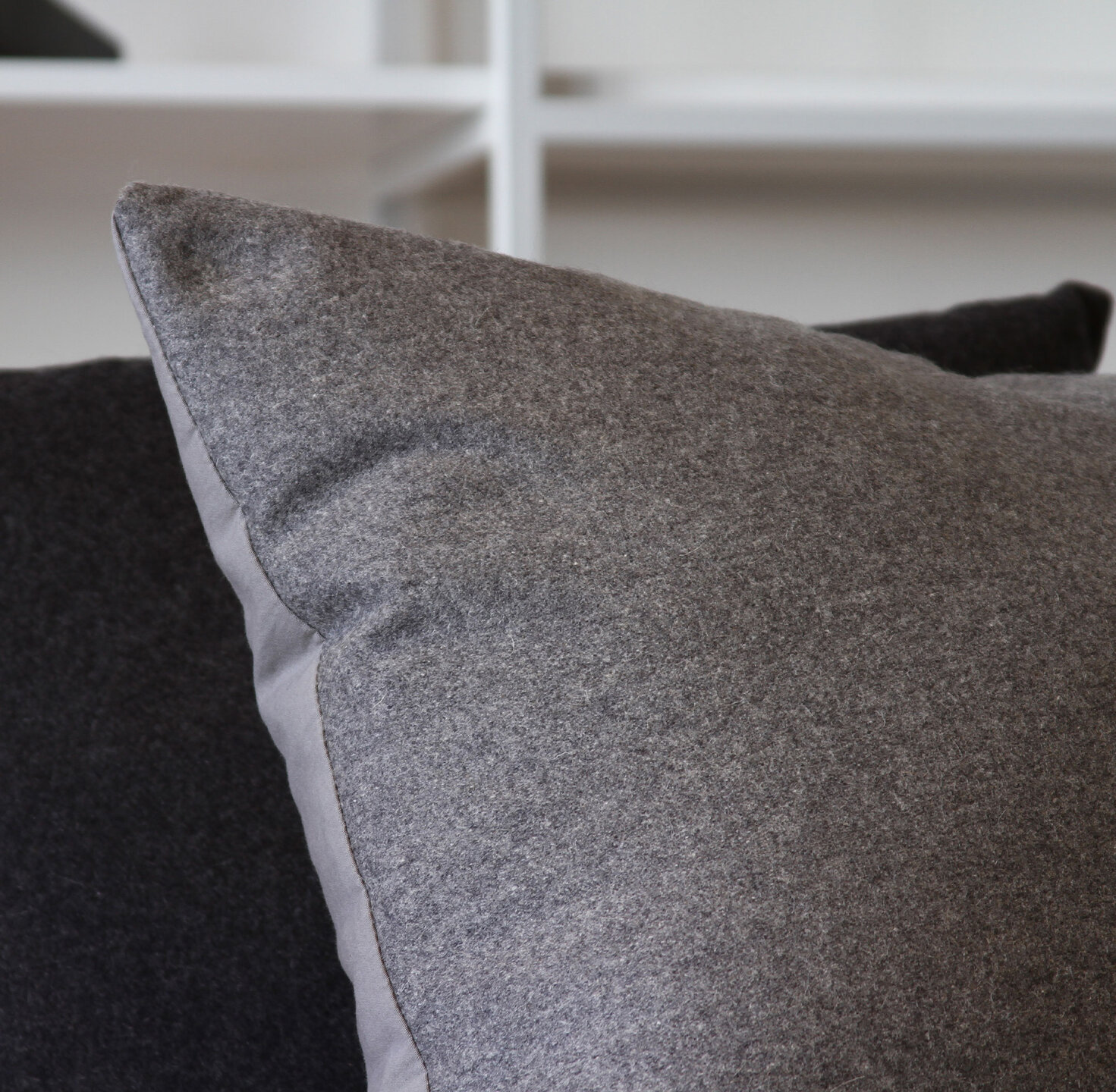 Cushion, Grey, Throw pillow, Silver, Pillow