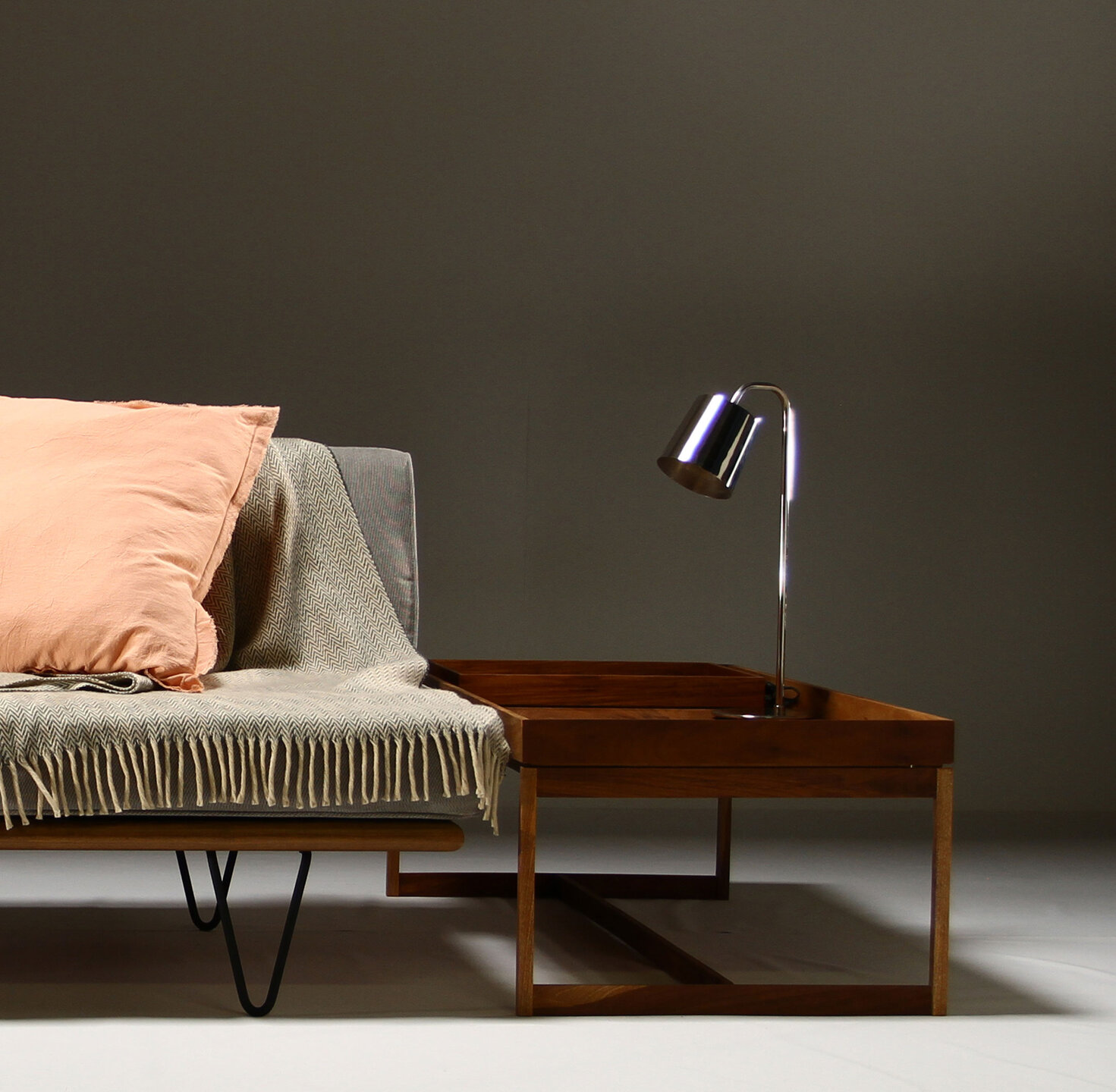 Furniture, Wood, Flooring, Floor, Brown, Wood stain, Wood flooring, Hardwood, Natural material, Lamp